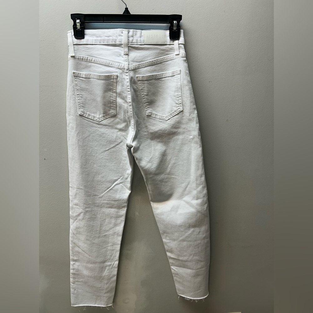 Pistola Crisp White Denim Jeans Size 25 - Picture 5 of 6